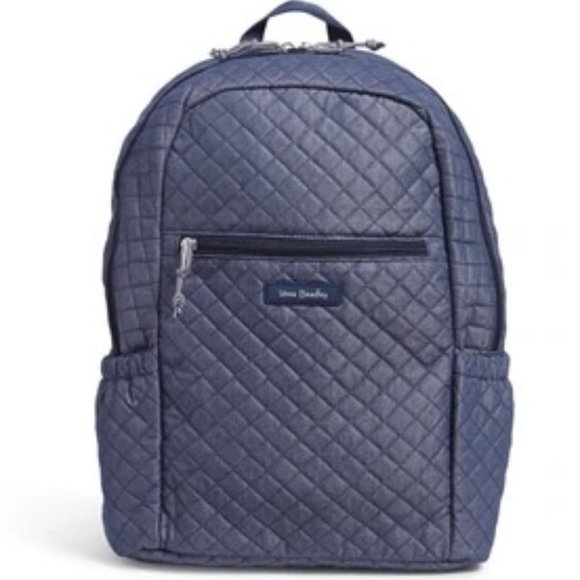 Vera Bradley Backpack, Moonlight Navy - Picture 1 of 1